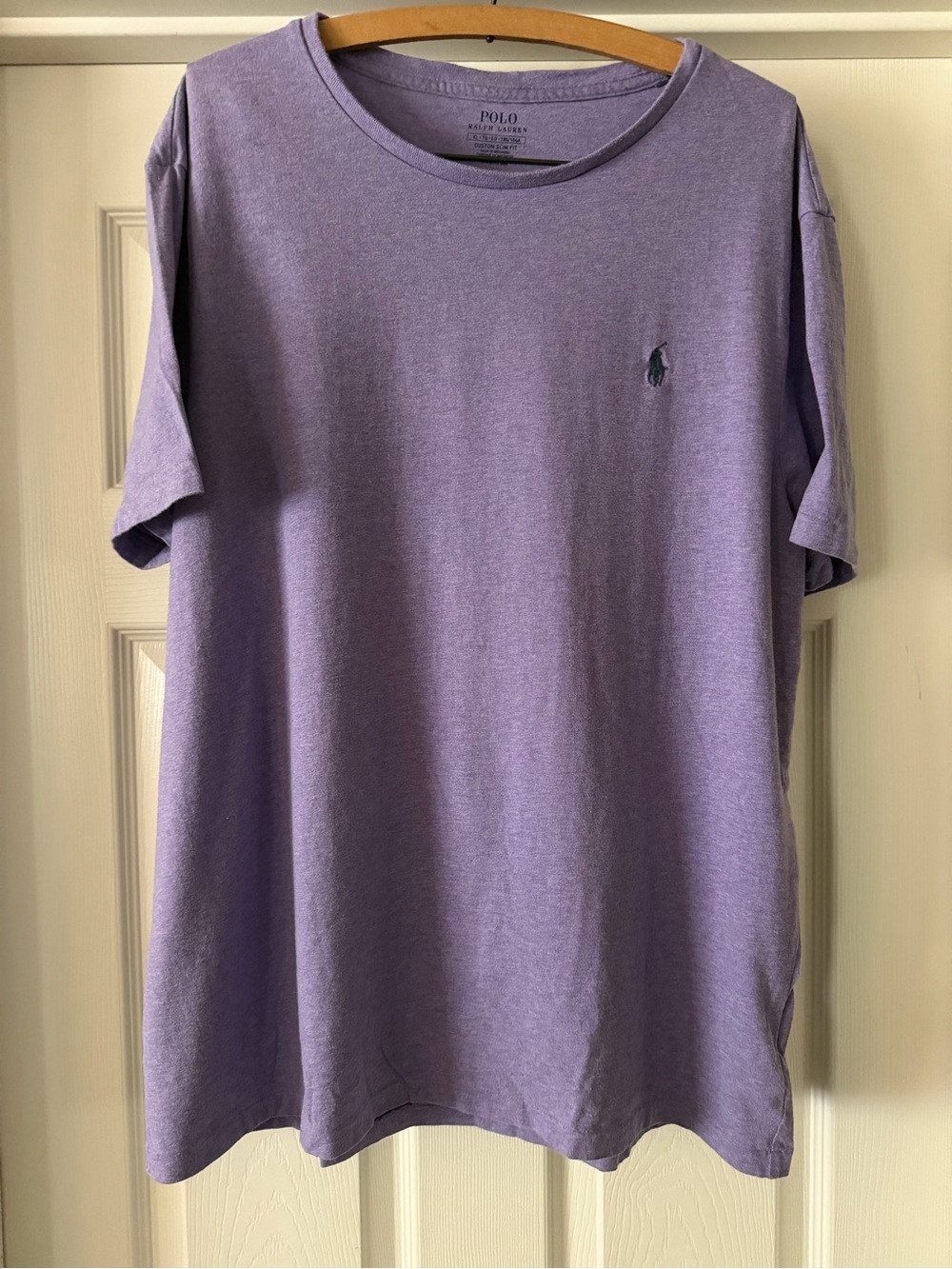 Polo by Ralph Lauren Lavender Crew Neck Short Sleeve T-Shirt